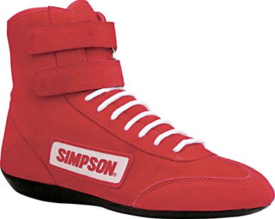 simpson high top racing shoes