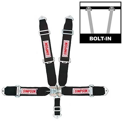 Simpson Racing 29063BK Simpson Latch & Link Driver Restraint