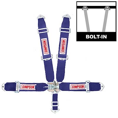 Simpson Racing 29063BL Simpson Latch & Link Driver Restraint 