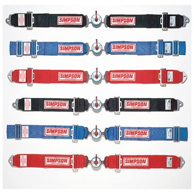 Simpson Camlock Lap Belt 32000BK