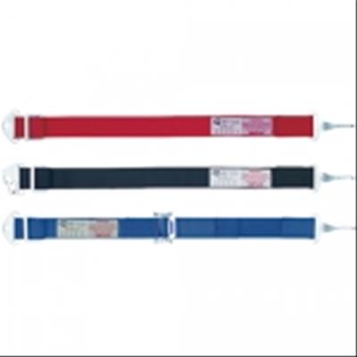 Simpson Camlock Anti-Submarine Belts 1-Point Harness 34015R Harness, Submarine Belt, Camlock, Bolt-In, Floor Mount, Red, Each
