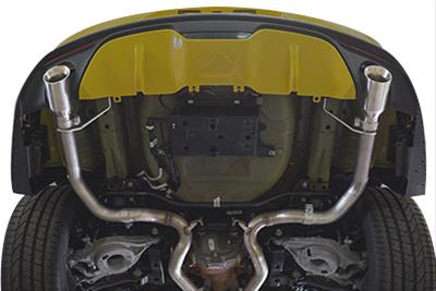SLP Performance Loudmouth II Exhaust Systems 620055 System, Loud Mouth II, Rear Axle-back, Dual, Stainless Steel, Natural, Split Rear Exit, Ford, 5.0L, Kit thumbnail 2