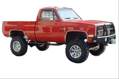 Superlift 73-91 Chevy K20 4WD (w/ 52in Rear Springs) 8in Lift Kit Rear Spring Kit w/ SLF Shocks (Bundled Kit) thumbnail 9