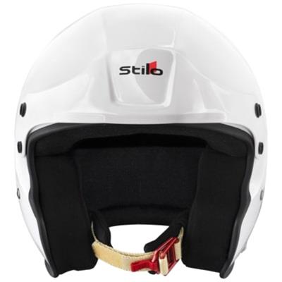 Stilo Venti Sport Jet Composite Helmets AA0132AG2T55 Helmets, Composite, White, Gloss, Snell SA2020, FIA-8859-2020, Open Face, No Graphic, Small, Each