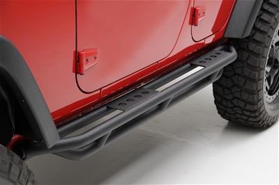 Smittybilt SRC Side Armor Guards S/B76634 Rocker Guards, Armor, Steel, Black Textured Powdercoated, Jeep, Pair thumbnail 2