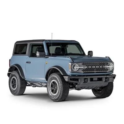 Smittybilt Apollo Slider Steps for 2021-2023 BRONCO - SB78733 Nerf Bars and Truck Steps, Apollo, Rock Steps, 1 in. Steel Tube, Black Powdercoat, Textured Finish, Direct Fit, Ford, Pair thumbnail 3