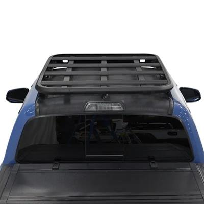 Smittybilt Defender Roof Rack Mounts T01 Adapters, Defender, Only, Aluminum, Black, Textured Finish, for Platform Racks, Toyota, Kit thumbnail 2