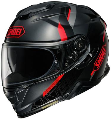 shoei gt-air pendulum helmet white black red small 3 Hike - TC-10 Air 3 offers touring comfort Shoei GT-Air 3 Discipline Helmet