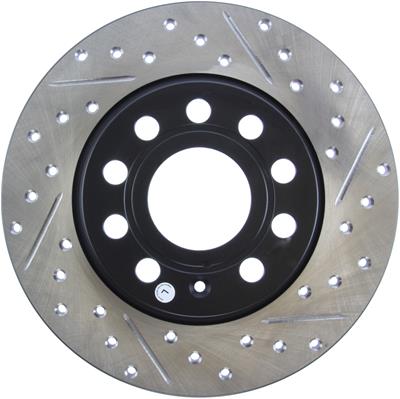 StopTech Drilled and Slotted Brake Rotors