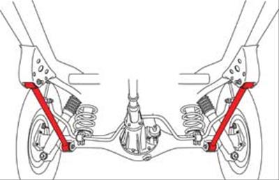 SPC Performance 08+ Toyota Landcruiser Rear Lower Control Arms (Pair)