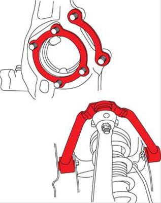 SPC Performance 03-08 Nissan 350Z/03-07 Infiniti G35 Front Adjustable Control Arms thumbnail 2