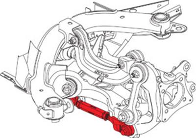 SPC Performance 15-20 Ford Mustang Toe Control Arm thumbnail 2