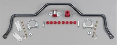ST Suspensions Sway Bar Sets 52080 Bars, Front and Rear, Solid, Steel, Black Powdercoated, Chevy, Pontiac, Kit