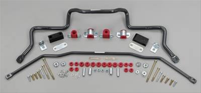ST Suspensions Sway Bar Sets 52166 Bars, Front and Rear, Solid, Steel, Black Powdercoated, for use on Acura®, Honda®, Kit