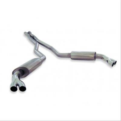 Stainless Works 2010-15 Camaro 6.2L 3in Exhaust X-Pipe Chambered Turbo Mufflers Polished Tips thumbnail 2