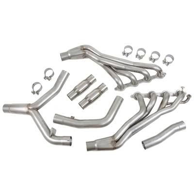 Stainless Works Chevy Camaro/Firebird 1998-99 Headers Catted Y-Pipe thumbnail 2