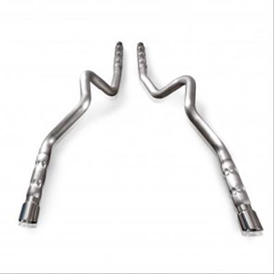 Stainless Works 2011-14 Mustang GT/2011-2012 Shelby GT500 3in Catback Retro Chambered Mufflers thumbnail 2