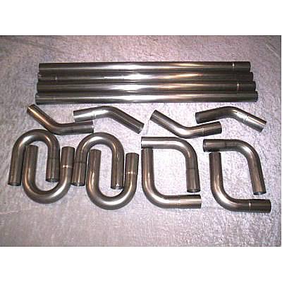Stainless Works 3 1/2in Rod Builder Exhaust (Butt Weld Kit) thumbnail 2