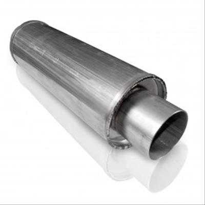 Stainless Works 2.5in VINTAGE ROUND MUFFLER thumbnail 2