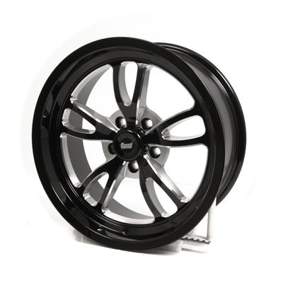 Summit Racing SUM-149B-77650 Summit Racing™ Venom Black Milled Wheels ...