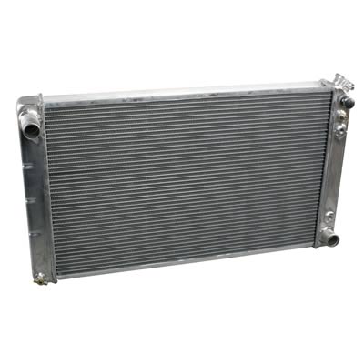 Summit Racing 380457 Radiator, Direct Fit, Aluminum, Natural, Chevy 