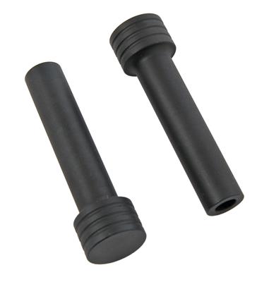 Summit Racing SUM-430110B Summit Racing™ Billet Door Lock Knobs