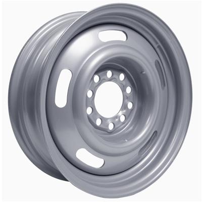 Vision Wheel 55-5504 Vision American Muscle 55 Rally Series Silver ...