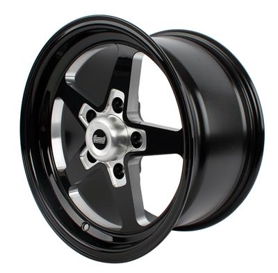 Summit Racing SUM-571B-586127 Summit Racing™ Warrior R/T Black Machined ...