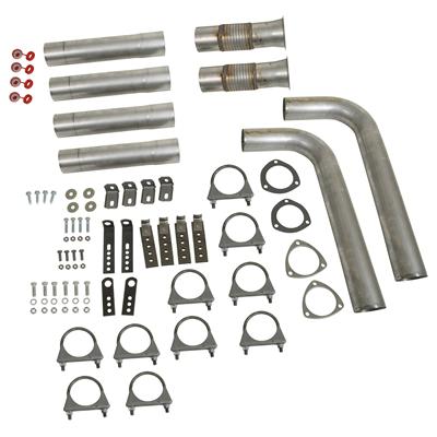 universal dual exhaust kit