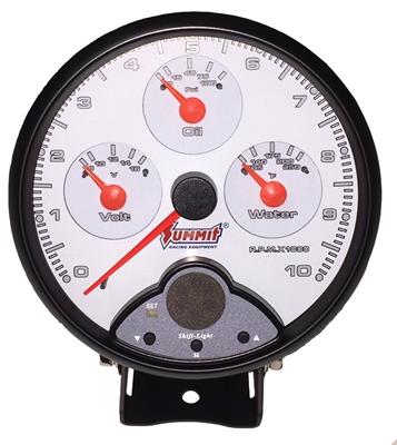 Summit Racing SUM-800104K Summit Racing® 4-In-1 Gauges | Summit Racing