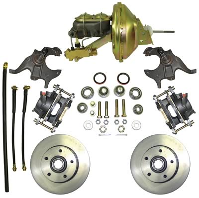 Summit Racing® Complete Drum-to-Disc Brake Conversion Kits with ...