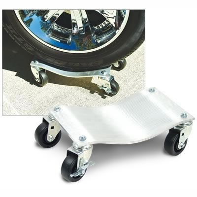 G1046 2 Car Dollies, Lightweight Aluminum, Non Marking Casters, 1,500