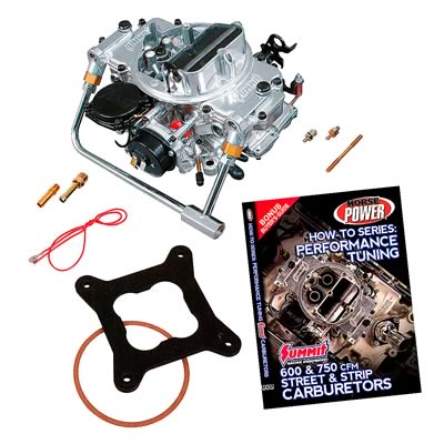 Summit Racing Street & Strip Carburetor 4 Bbl 750 CFM Vacuum 