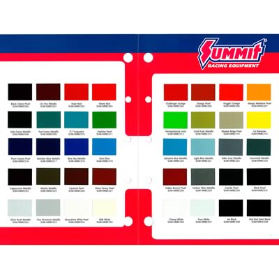 Summit Racing SUM-SWCCC Summit Racing™ 2-Stage System - Paint Chip ...