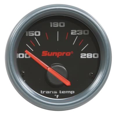 Sunpro CP7003 Sport ST 2 Electrical Transmission Temperature Gauge Kit