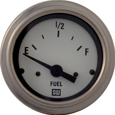 Stewart Warner 82341-WHT Stewart Warner Deluxe Series Gauges