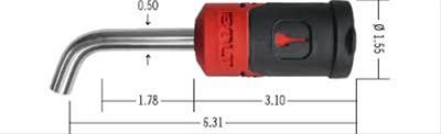 BOLT Receiver Locks 7023629 Lock, 0.500 in. Receiver/Coupler Diameter, Uses Toyota Ignition Key, Each thumbnail 2