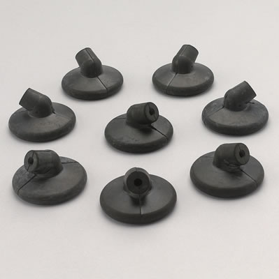 Taylor Hemi Tube Well Covers 44300 Covers, Tube, Black, Set of 8 thumbnail 2