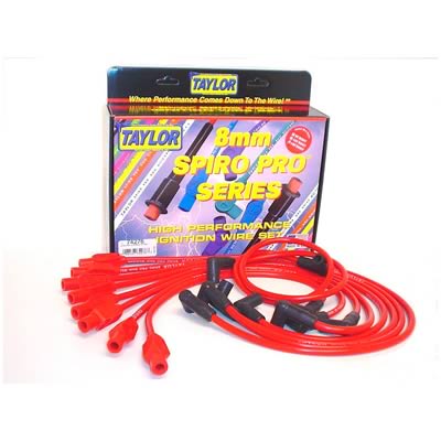 Taylor Cable Spark Plug Wire Set 8mm Spiro-Pro 74276 Taylor Cable Spark Plug Wire Set 8mm Spiro-Pro 74276