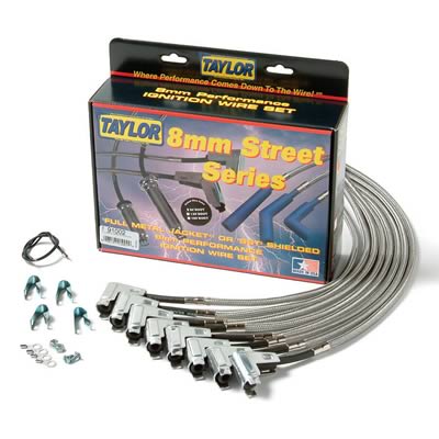 Taylor Street Series Full Metal Jacket Ignition Wire Sets