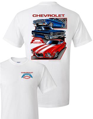 Summit Gifts TDC-271 LG Chevy Legends T-Shirt | Summit Racing