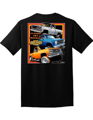 Summit Gifts TDC-294 XL Chevy Squarebody Classic 4x4 Truckin' T