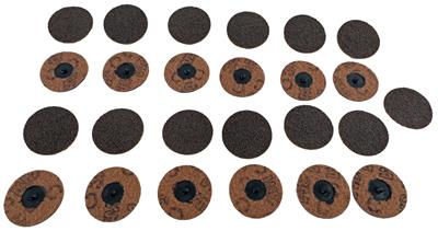 Scotch-Brite Roloc Surface Conditioning Disc, SC-DM, A/O Coarse, TSM, 3 in