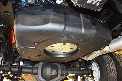 Titan Spare Tire Auxiliary Fuel Tank Systems