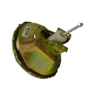 Tuff Stuff Performance Brake Boosters 2227NB Power Booster, 11 in. Diameter, Gold Zinc Plated, Buick, Chevy, Oldsmobile, Pontiac, Each