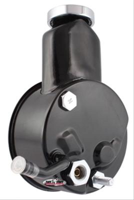Tuff Stuff Performance Direct Replacement Power Steering Pumps 6194B Pumps, Replacement, Saginaw P Series, Natural, Black Powdercoated Reservoir, Standard-volume, Chevy, Each