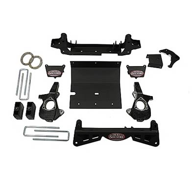 Tuff Country 01-10 Chevy Silverado 2500HD 4x4 4in Lift Kit (w/3pc Sub Frame No Shocks)