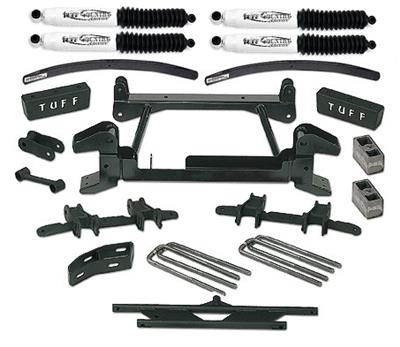 Tuff Country 88-98 Chevy Truck K1500 4x4 6in Lift Kit (SX8000 Shocks)
