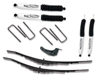 Tuff Country 00-04 F-250 4wd 2.5in Level Kt Frt w/Leaf Springs (SX8000)