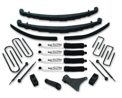 Tuff Country 86-97 Ford F-350 4x4 Crewcab 4in Lift Kit (SX8000 Shocks)